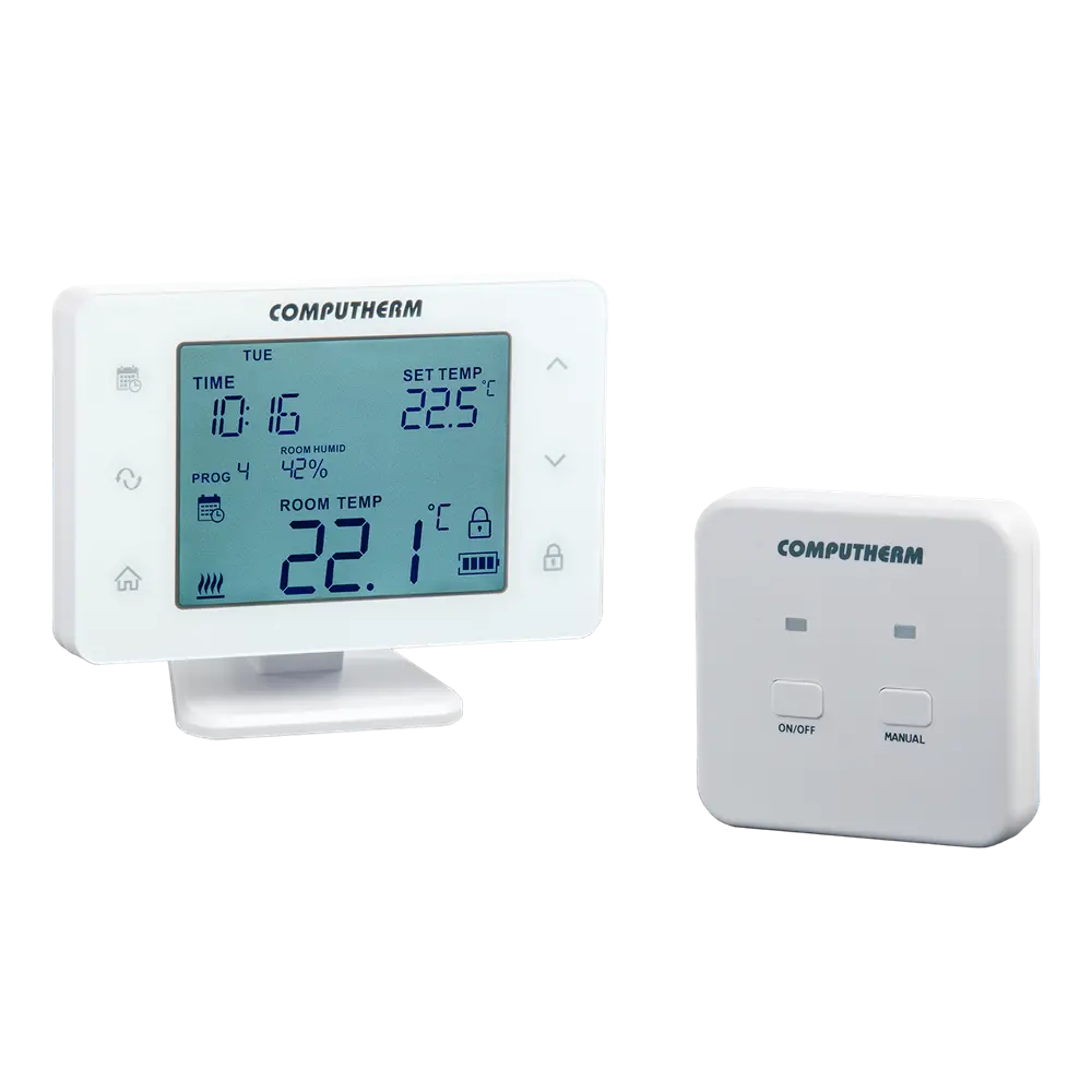 Безжичен стаен термостат Computherm Q20RF: програмируем