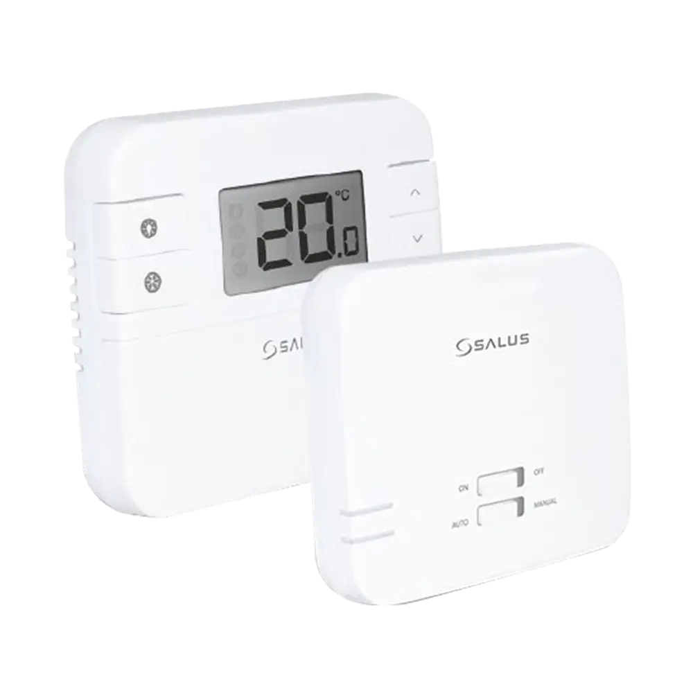 Безжичен стаен термостат Salus RT310RF: непрограмируем