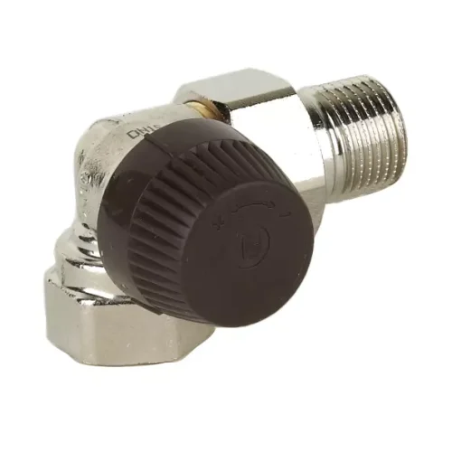 Термокран Honeywell ъглов ляв 1/2