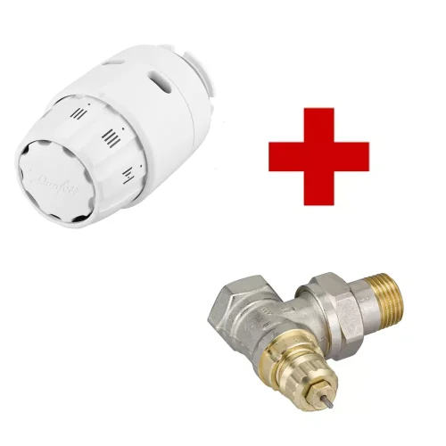 Термовентил DANFOSS ъглов 1/2