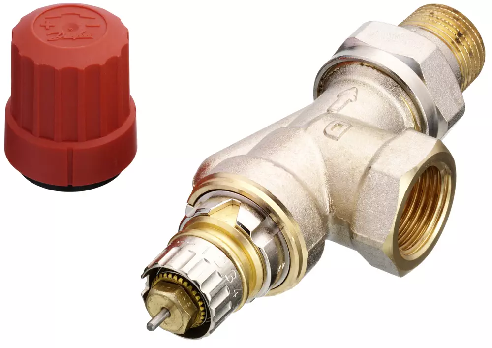 Термокран DANFOSS аксиален 1/2 - Image 2