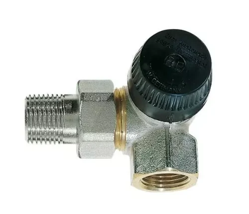 Термокран Honeywell ъглов десен 1/2
