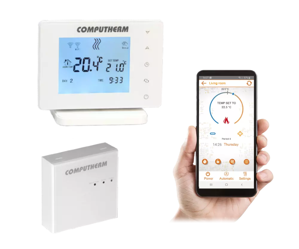 Интернет стаен термостат COMPUTHERM E400RF - Image 2