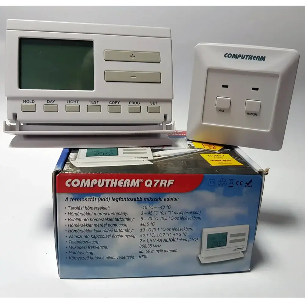 Безжичен стаен термостат Computherm Q7RF: програмируем - Image 3