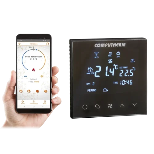 Интернет стаен термостат Computherm E300: програмируем