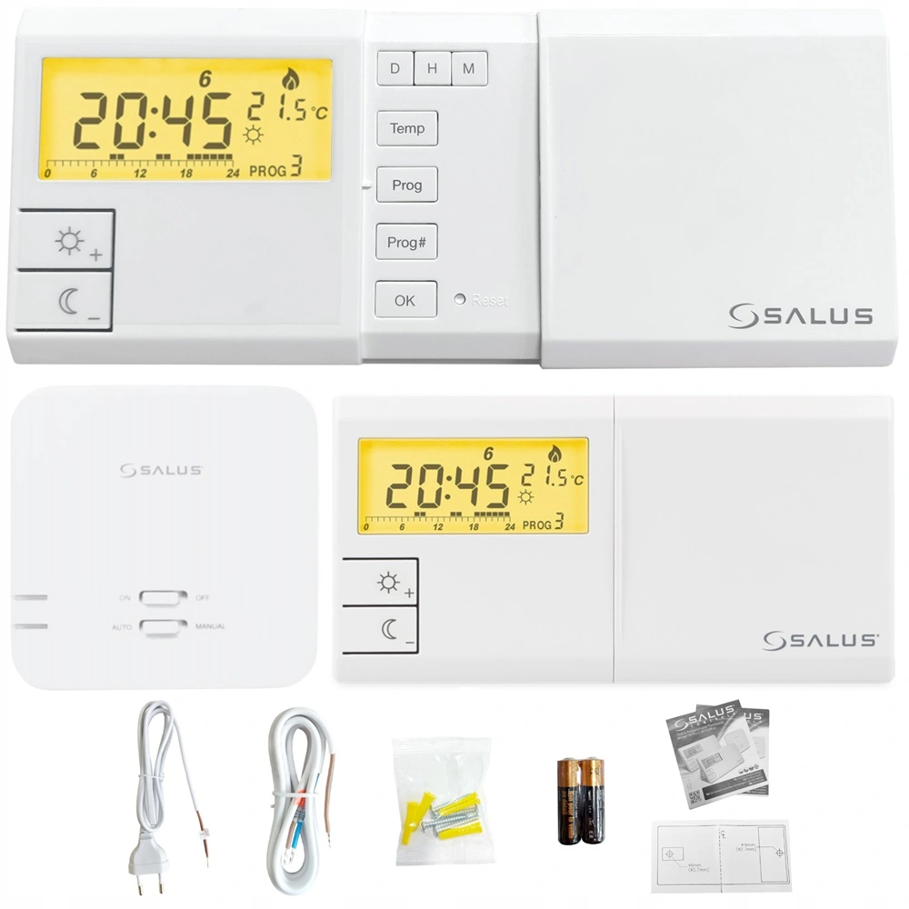 Безжичен стаен термостат SALUS 091FLRF_V2: програмируем - Image 2