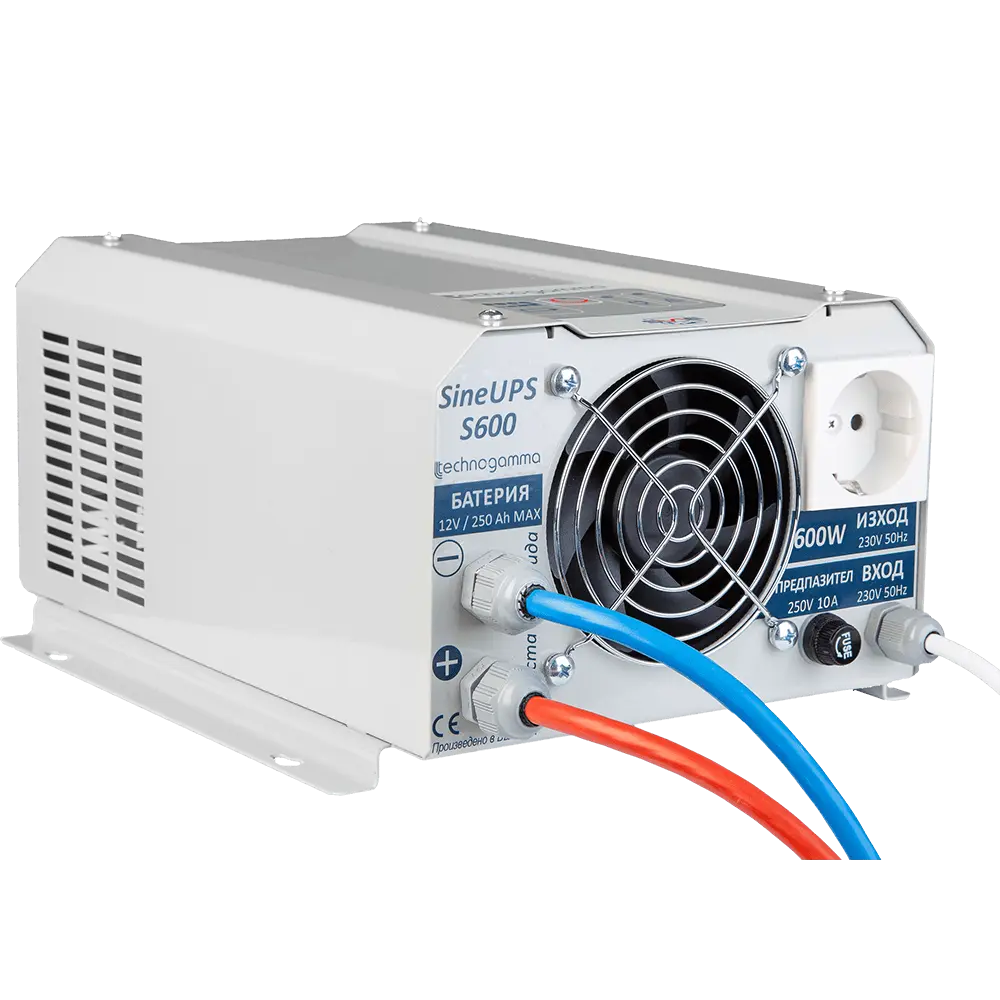 UPS инвертор SineUPS S600: 600W чиста синусоида | Батерия от 40 до 250 Ah - Image 2